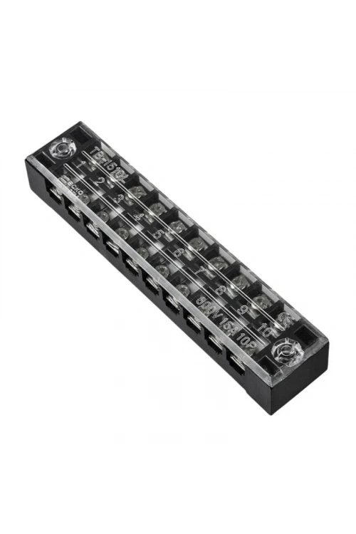 TB-1510 10P Çift Sıra Terminal Blok - 600V 15A