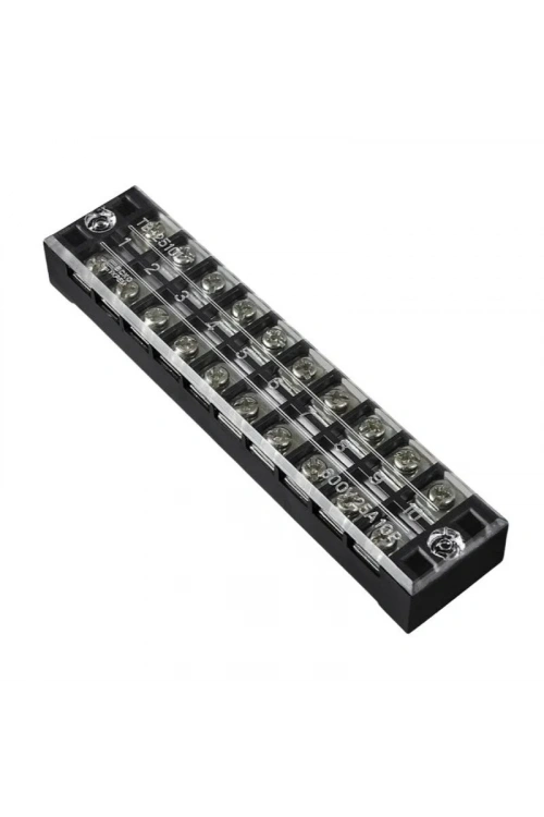 TB-2510 10P Çift Sıra Terminal Blok - 600V 25A