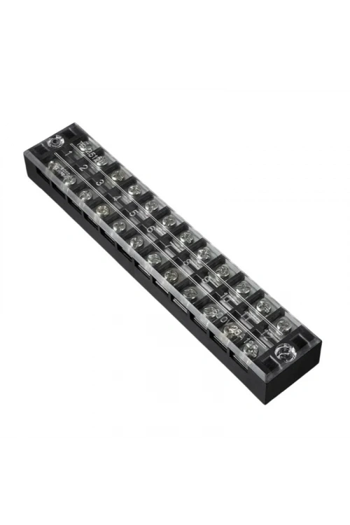 TB-2512 12P Çift Sıra Terminal Blok - 600V 25A