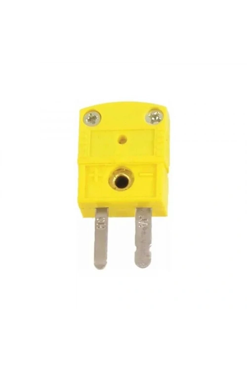 TC2-SR-Erkek - NiCr-Ni Termokupl Fiş Sarı