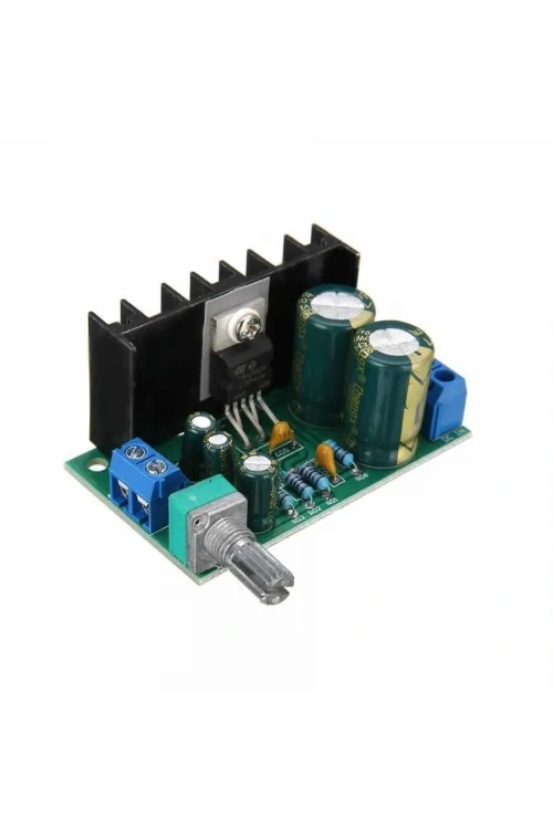 TDA2050 Mono Ses Güç Amplifikatör Kartı Modülü DC 12-24V 10W-30W 1 Kanal