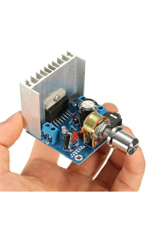 TDA7297 Amfi Devresi Amplifikatör Çift Kanal 2x15W