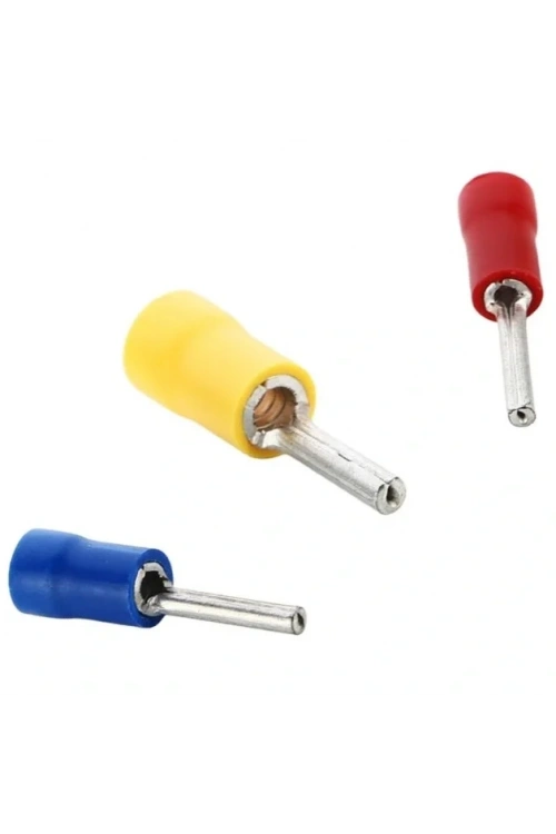 TMK-106 4.0-6.0mm2 İğne Tip İzoleli Kablo Ucu Sarı 100 Adet