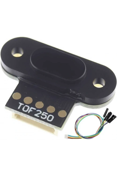 TOF250 UART I2C ToF Uçuş Süresi Lazer Menzil Mesafe Sensörü Modülü