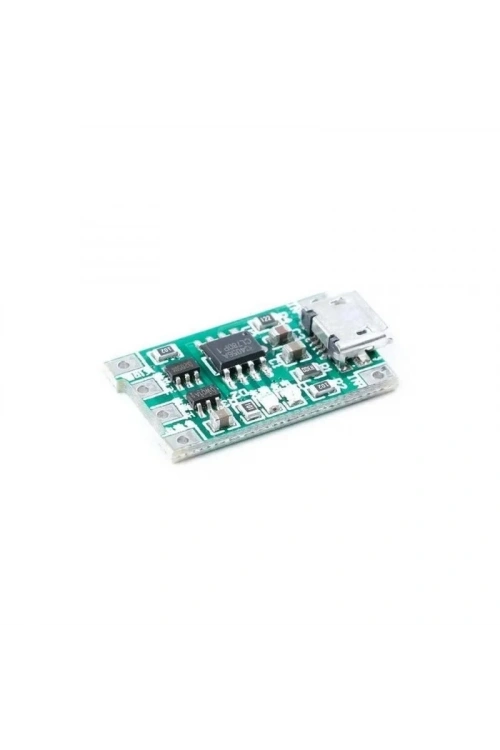 TP4056 3.7V Lityum Pil Şarj Modülü - Şarj Deşarj Korumalı