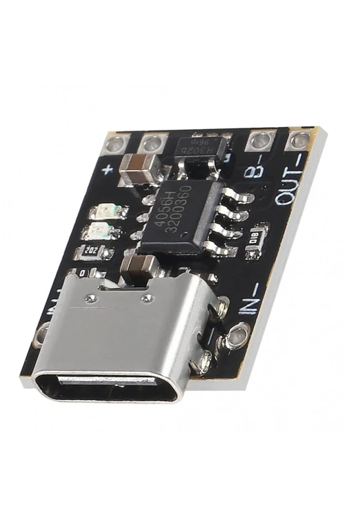 TP4056 Type-C 3.7V Mini Şarj Devresi Korumalı Mod