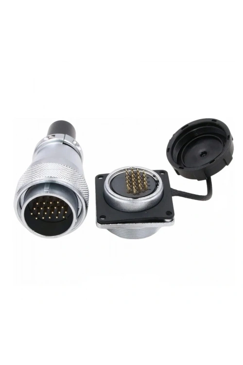 TPWS24 19 Pin 24mm Su Geçirmez Konnektör Takımı