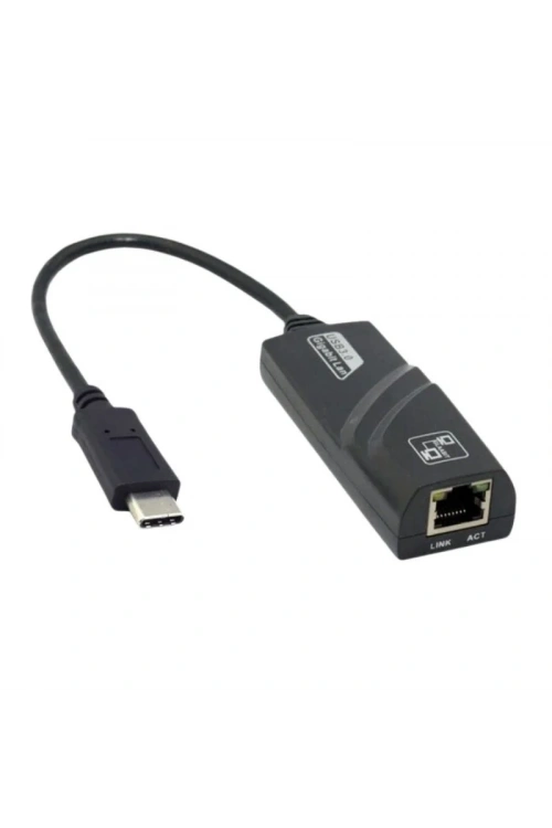 Type-C - Ethernet RJ45 Dönüştürücü 1000 Mbps