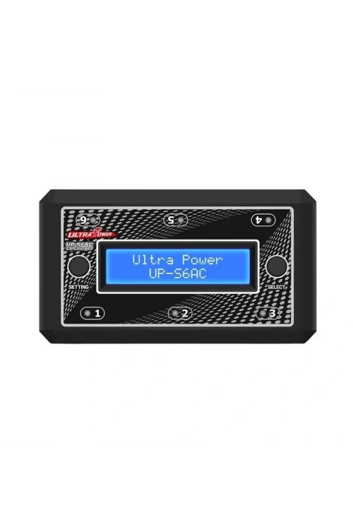 UP-S6AC 6 Kanal 1S AC/DC LiPo LiHv Pil Şarj Cihazı