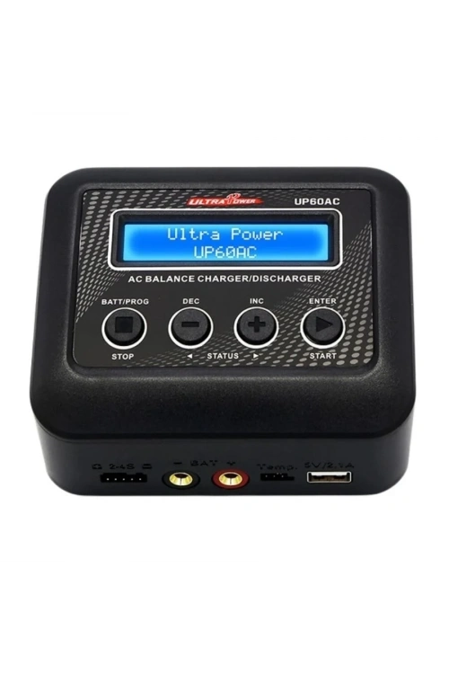 UP60AC 60W 6A 2-4S LiPo LiHv Pil Şarj Cihazı