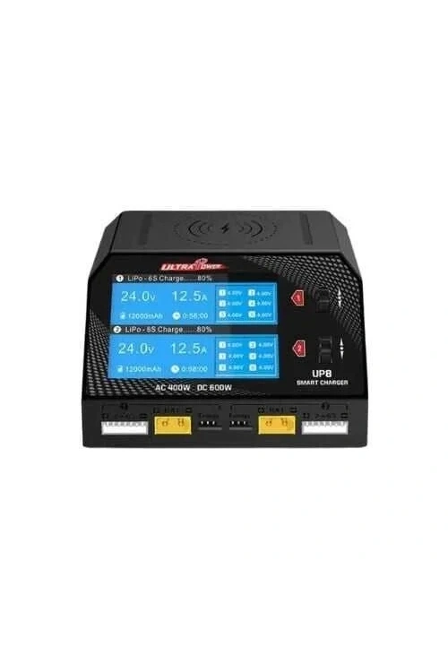 UP8 2 Kanal 2X300W 2x16A 1-6S LiPo LiHv Pil Şarj Cihazı