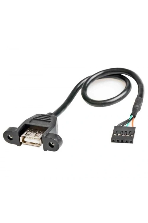 USB 2.0 Dişi Dupont 5 Pin Dişi Veri Anakart Adaptör Kablosu