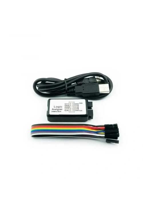 USB 24 MHz 8 Kanal Lojik Analizör - Logic Analyzer
