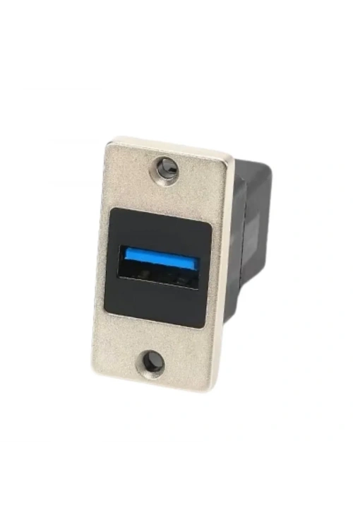 USB 3,0 A Dişi - USB 3,0 B Dişi Panel Tipi Konnektör - SUSB3,0-AB-C