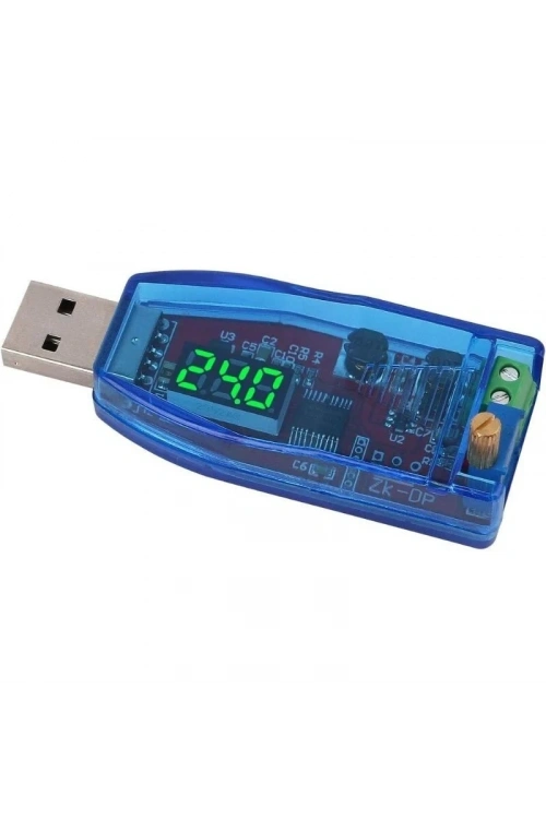 USB 5V / 1V-24V DC-DC USB Voltaj Yükseltici ve Düşürücü Regülatör Modülü