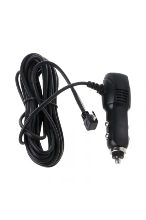 USB 5V 2A Araç Çakmak Soketi 90C Micro USB Çıkışlı - 3.5m Kablolu