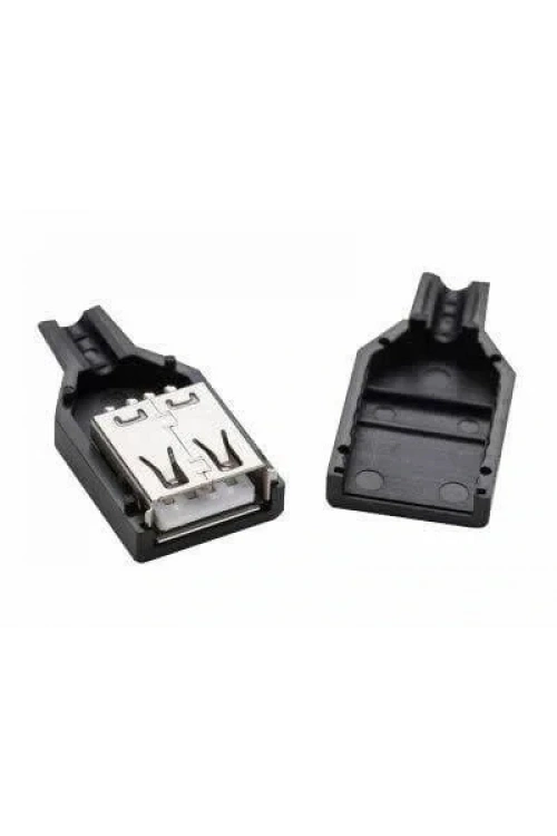 USB A Tipi Kılıflı Soket - Dişi