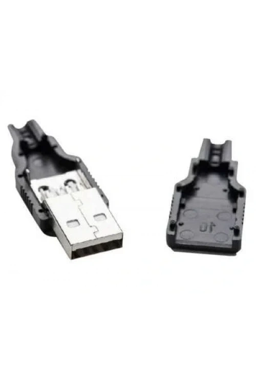 USB A Tipi Kılıflı Soket - Erkek