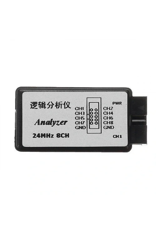 USB Lojik Analizör 24MHz 8 Kanal Logic Analyzer