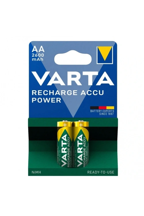 Varta 2600mAh AA Şarj Edilebilir Pil 2li Paket