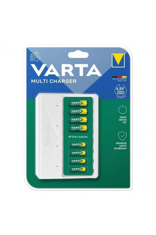 Varta 57659 Multi 8li Slot AA - AAA Pil Şarj Cihazı