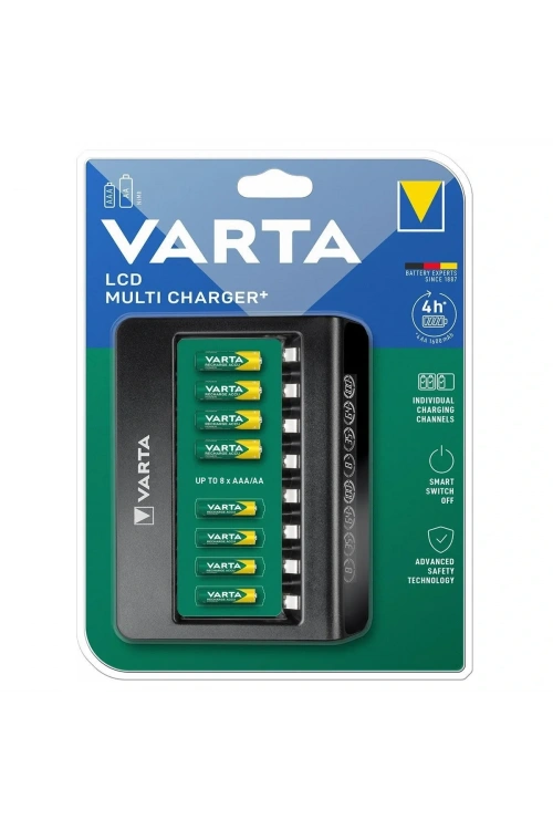 Varta 57681 LCD 8 Slot AA - AAA Pil Şarj Cihazı