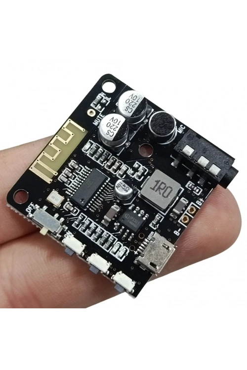 VHM BT5.0 Pro Bluetooth Ses Alıcı Kartı Bluetooth 5.0 Mp3 Modülü Pro Mikrofonlu