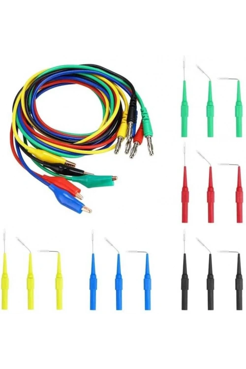 Voltaj Test Prob Seti 20 Parça Back Probe Kit
