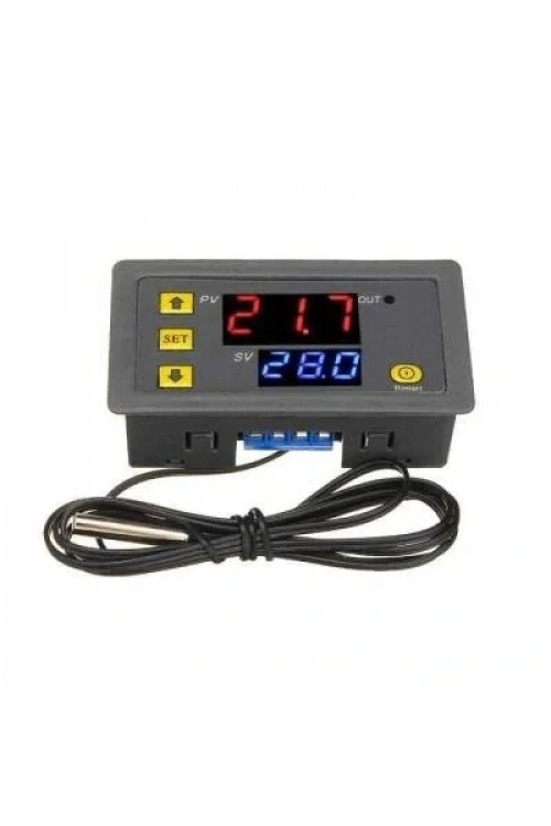 W3230 Röle Çıkışlı Termostat 220V Sıcaklık Kontrol Cihazı