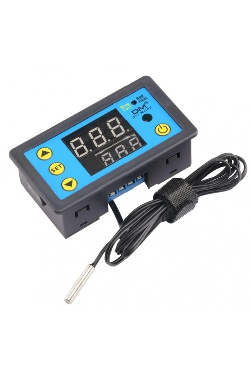 W3231 ZFX-W1608 DC12V Uzaktan Kumandalı Dijital Termostat