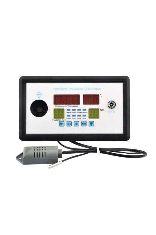W9002 12V Sıcaklık ve Nem Kontrol Modülü - Kuluçka Termostatı