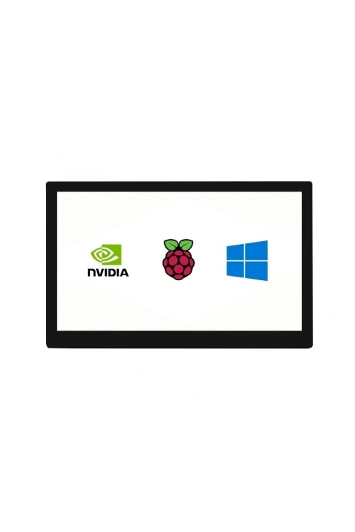 WaveShare 10.1 1280×720 QLED Kapasitif Dokunmatik HDMI Ekran