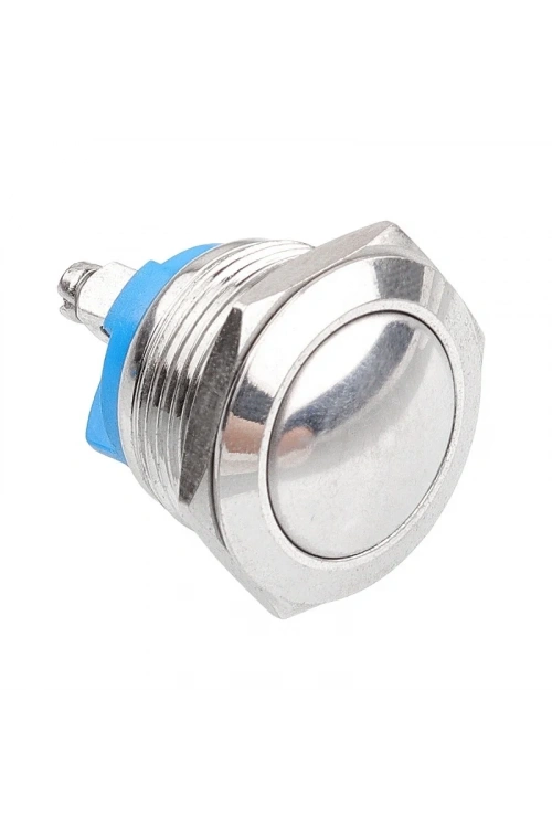 WD19H-Q0 19mm Bombeli Yaylı Metal Buton
