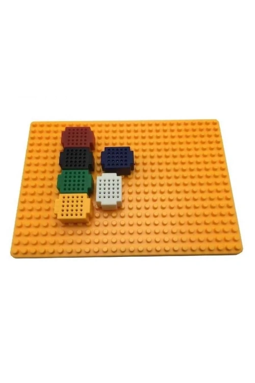 XF-25 Ultra Mini Renkli Blok Yapı Breadboard