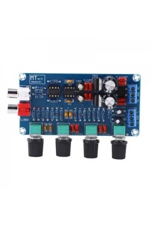 XH-M164 AC 12-24V 4 Kanal Equalizer - Ekolayzer Modülü