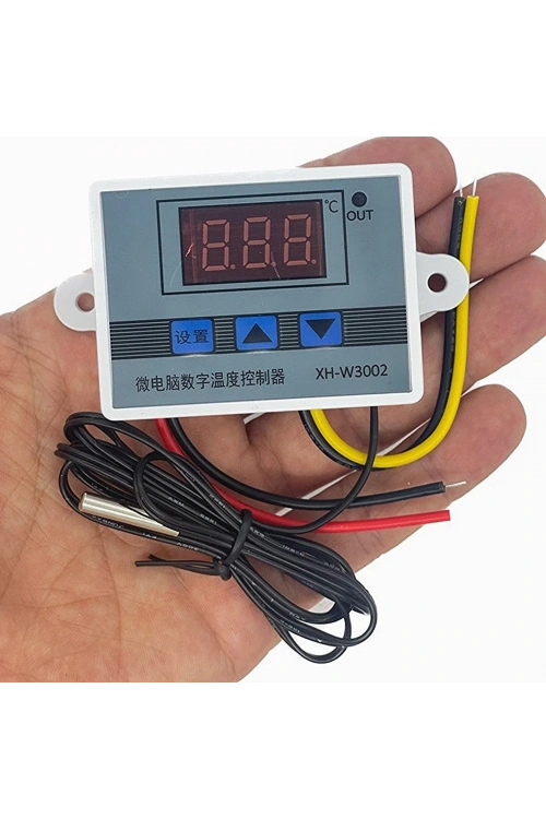 XH-W3002 220V AC Dijital Ayarlı Termostat 1500W