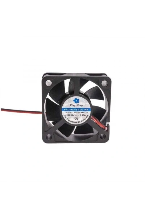 XHD5020 50x50x20mm 12V 0.15A Fan - 2 Kablolu