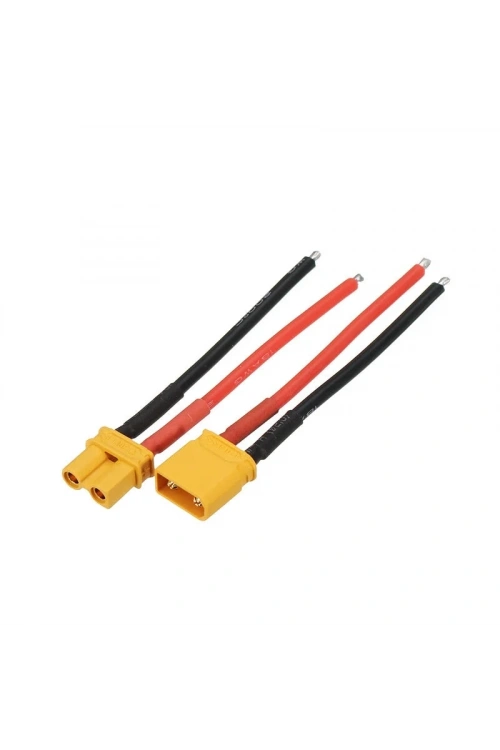 XT30 Dişi-Erkek Lipo Pil Şarj Kablosu Seti 10cm