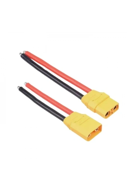 XT90 Antispark Dişi-Erkek Lipo Pil Şarj Kablosu Seti 10cm