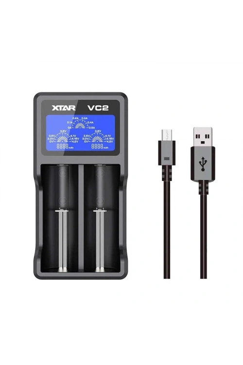 Xtar VC2 Li-ion 18650 Pil Şarj Cihazı
