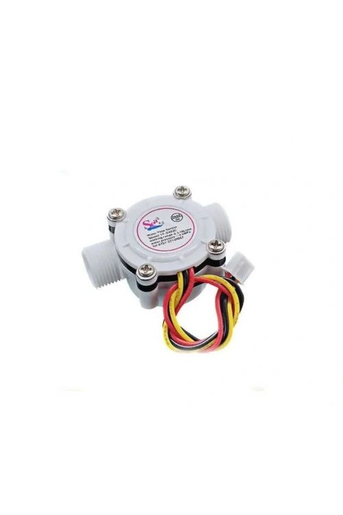 YF-S402C 5-18V Su Akış Sensörü (Deniz) Debimetre G3/8 0.3-10L/Dk
