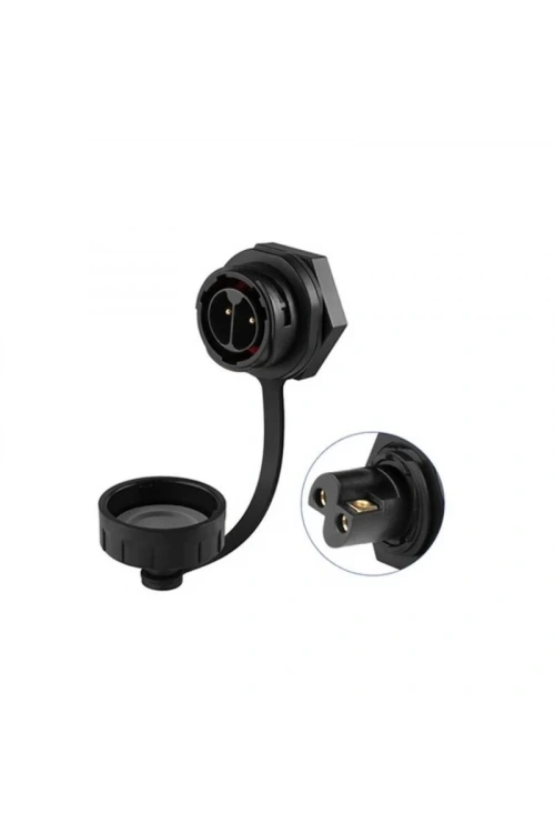 YM-20-C02SX-22-105A 2-Pin Su Geçirmez Konnektör - Erkek
