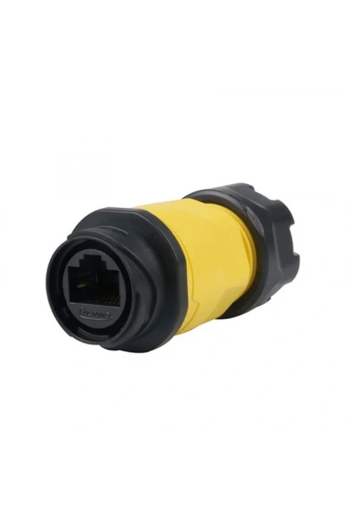 YM-20-J/RJ45/213/PP-42-001 Su Geçirmez Ethernet Konnektörü - Dişi