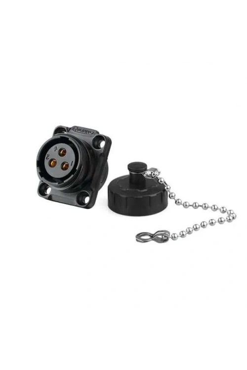 YM-20-J03SX-02-401 3-Pin Su Geçirmez Konnektör - Dişi