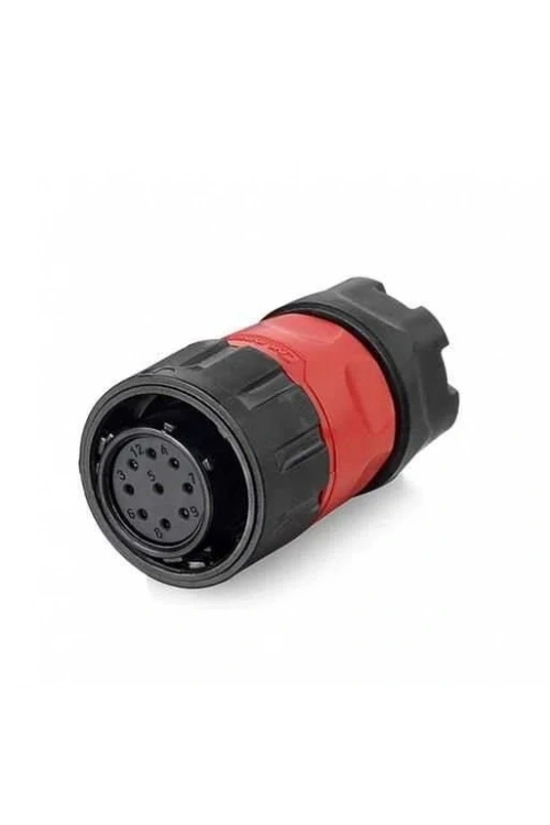 YM-20-J09PE-02-001 9-Pin Su Geçirmez Konnektör - Dişi