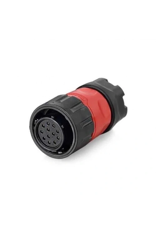YM-20-J12PE-02-001 12-Pin Su Geçirmez Konnektör - Dişi