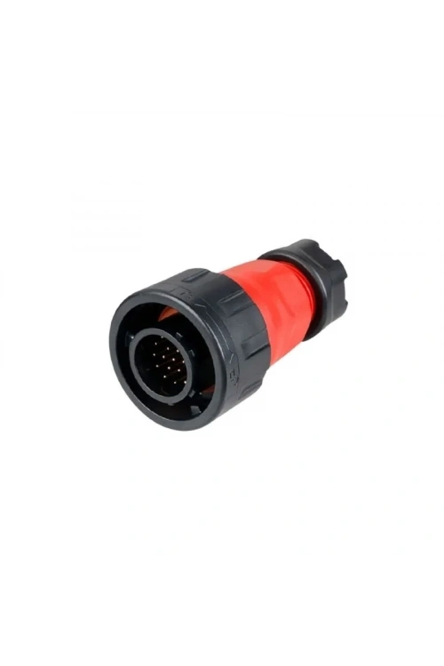 YM-24-C19PE-02-001A 19-Pin Su Geçirmez Konnektör - Erkek