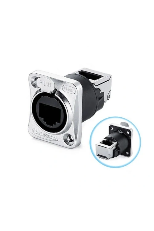 YT-RJ45-JSX-22-001 Su Geçirmez Ethernet Konnektörü - Dişi