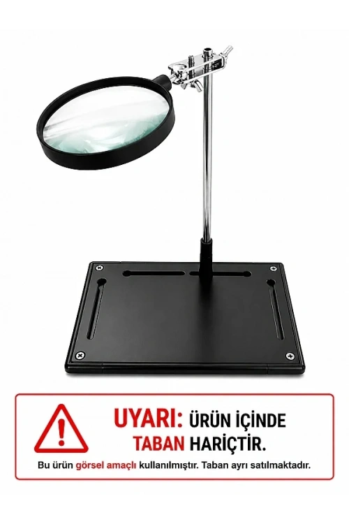 ZD-11P 3X OD90mm Büyüteçli Yardımcı El Mercek Aparatı - Tabansız