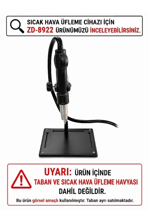 ZD-11P Sıcak Hava Tabanca Tutucu Aparatı - Tabansız